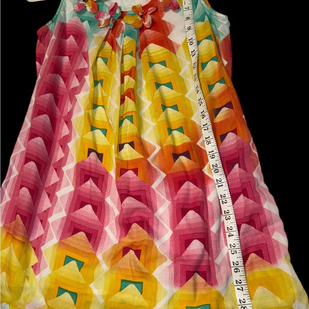 Colorful Geometric Mini Dress - Picture 2 of 4